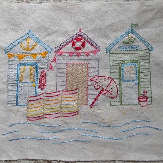 Beside the seaside embroidery pattern pdf