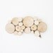 sale - natural white birch forest topography wall sculpture - wood slices, wood wall decor, modern rustic art,wall hanging