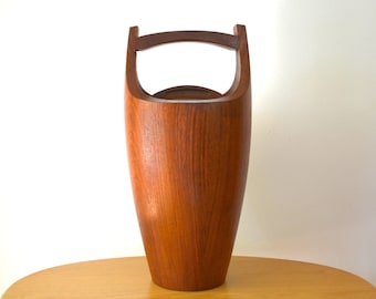 Mid Century Jens Quistgaard Congo DANSK Teak Ice Bucket