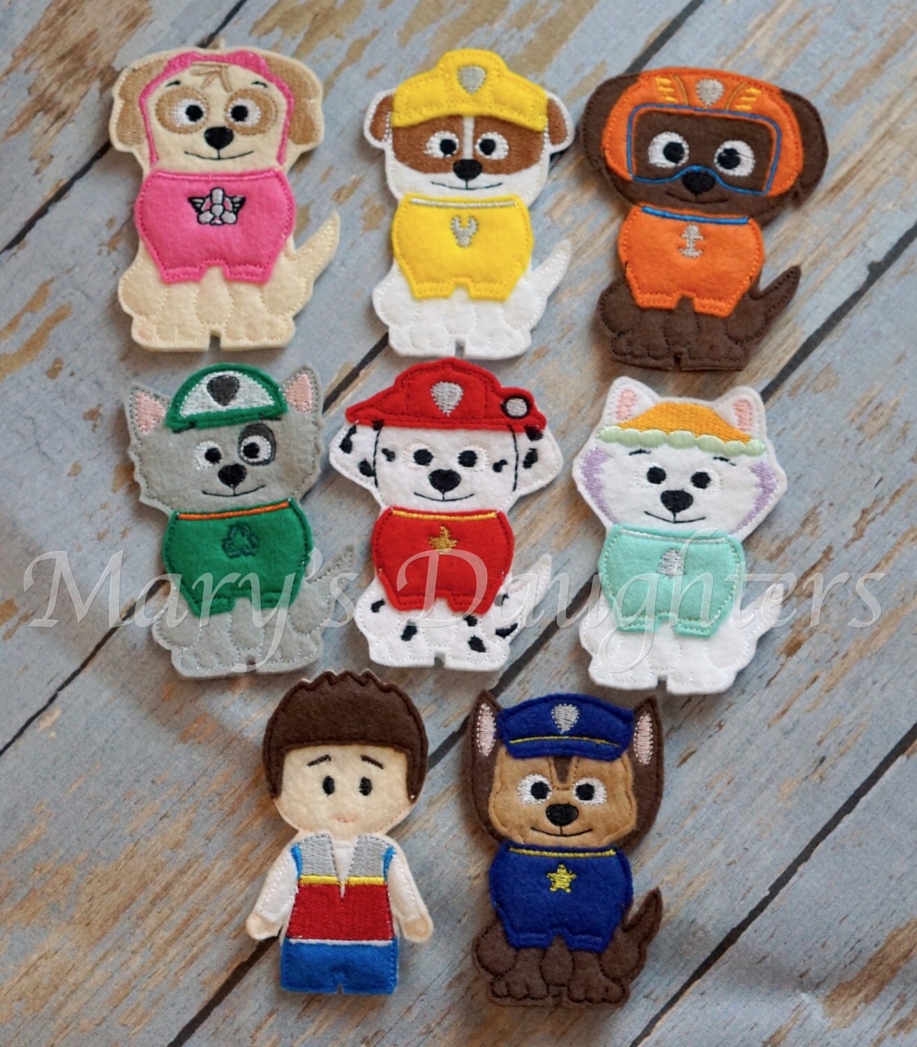 Paw Patrol Finger Puppets