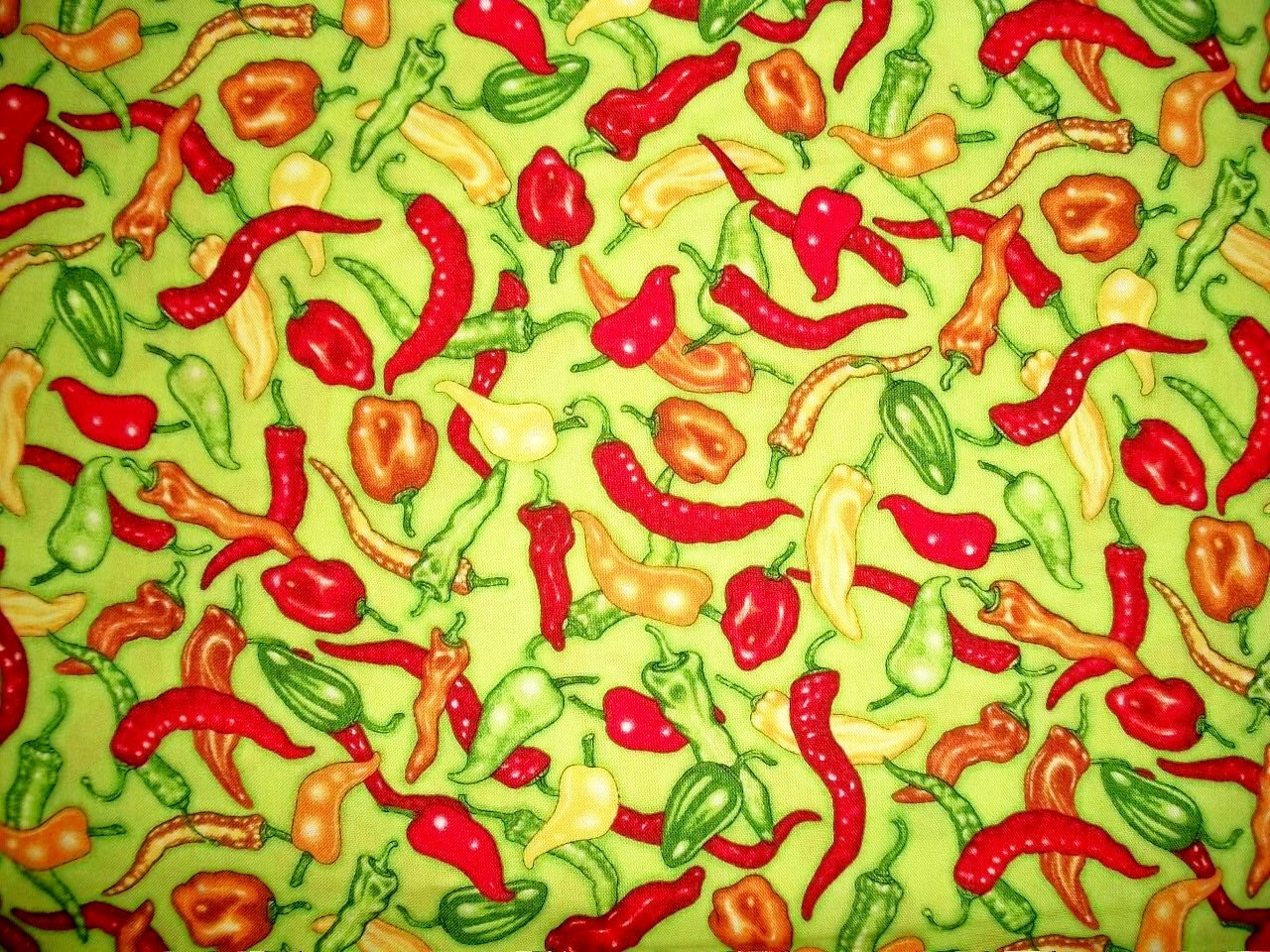 Chili Pepper Fabric By The Yard Fabric Robert Kaufman