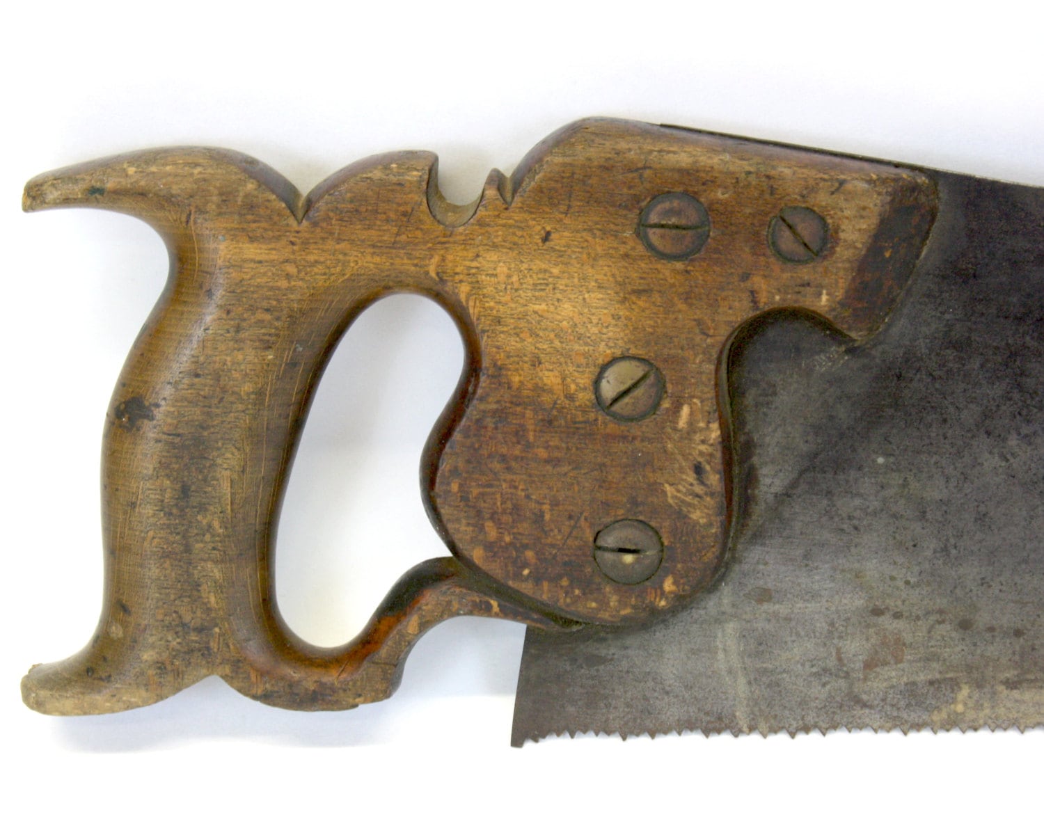 Vintage 1890s Henry Disston & Sons Hand Saw E4436