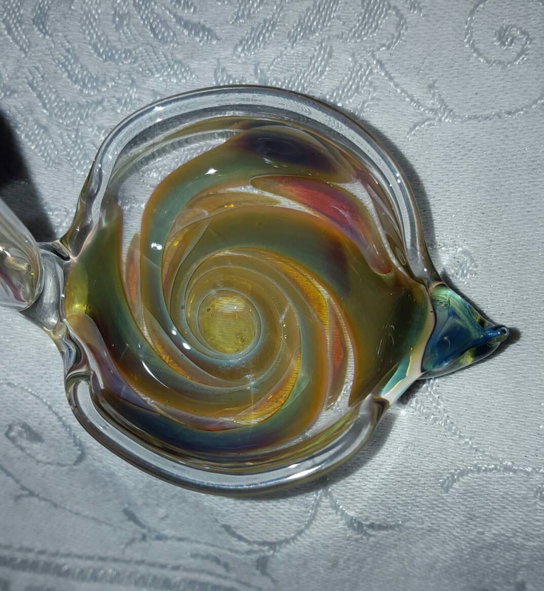 Glass Incense Holder