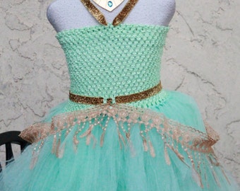 Jasmine Dress- Disney Princess Dress - Jasmine princess costume - Princess Jasmine Costume