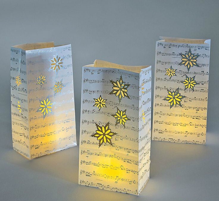 Luminary Bags Christmas Luminaries Favor Bags Favor Bags Party