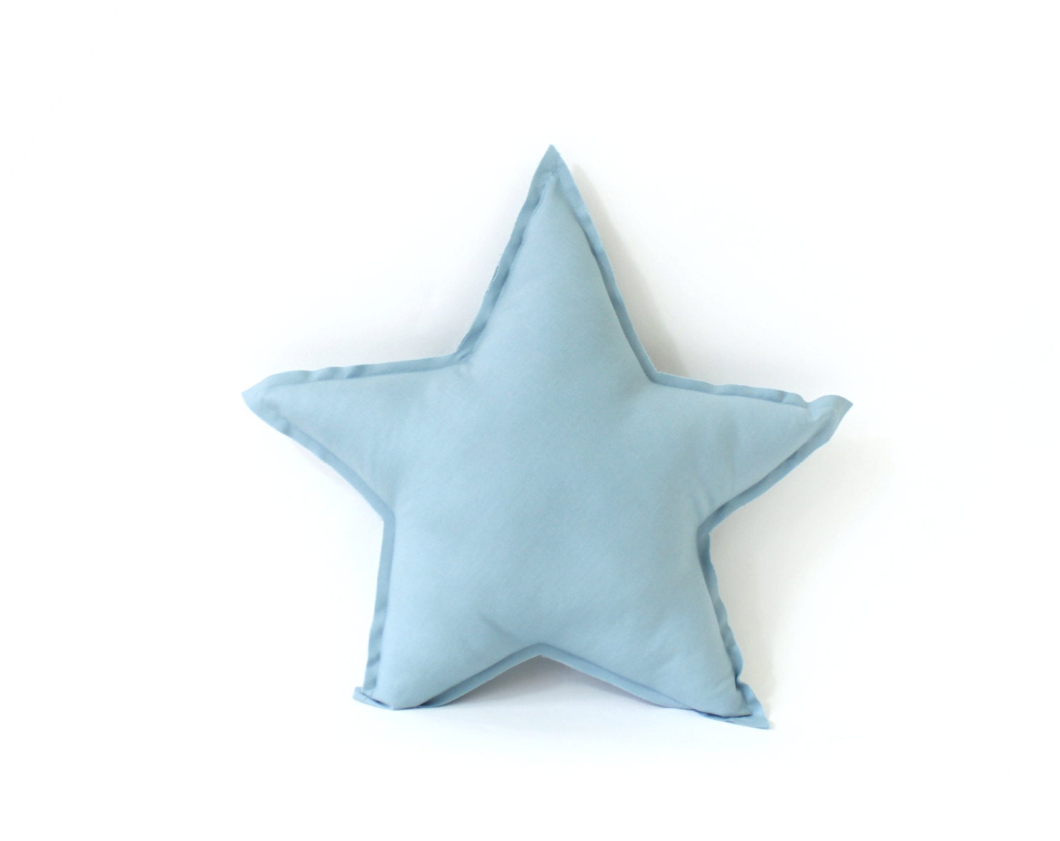 Star shaped Pillow decorative star pillow in cloud blue
