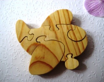Toy Plane. Wooden toys, wooden puzzle, eco-friendly handmade toys for babies, children, kids, boys and girls