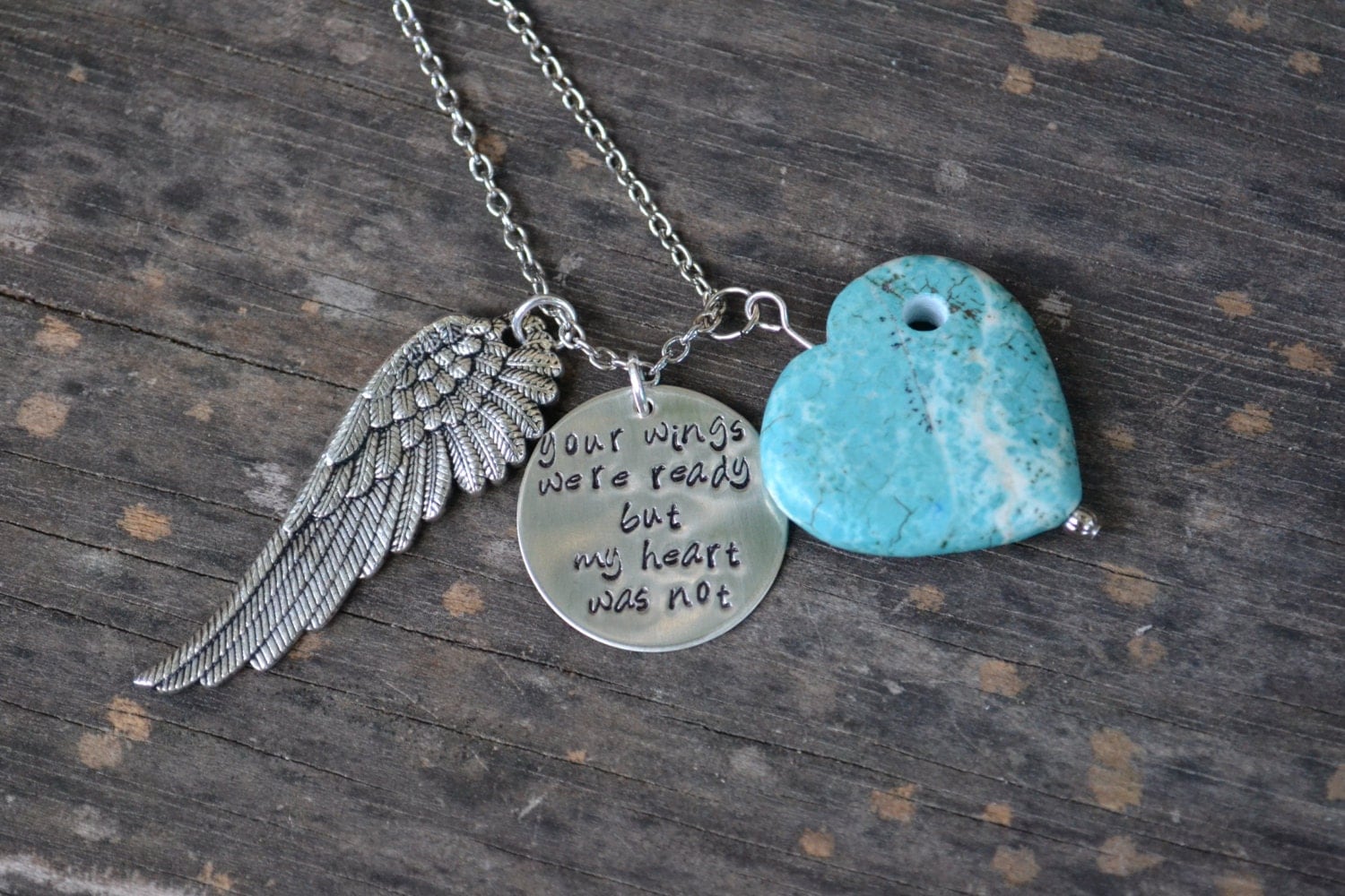 Remembrance Necklace Lost LovedOne Necklace Memorial