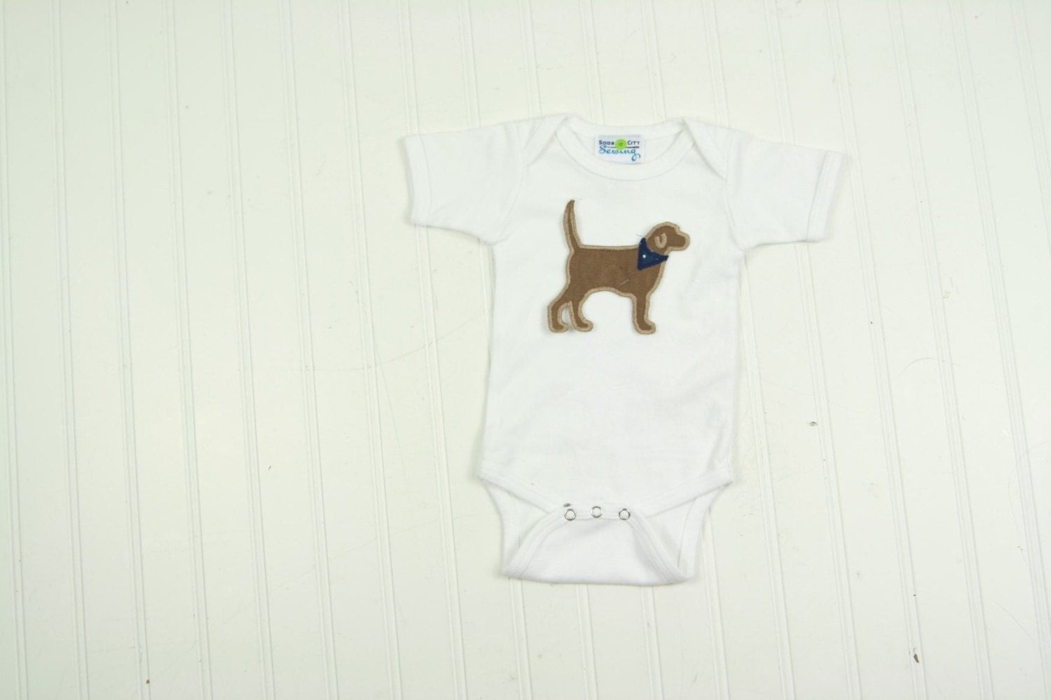 Baby Boy Puppy Dog Outfit Puppy TShirt Shorts by SodaCitySewing