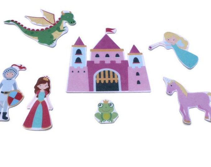Fairytale Felt Board Story - Montessori Toy, Felt Board Set, Toddler Quiet Book, Pretend Play Waldorf Toy, Sensory Board, Busy Board Pieces