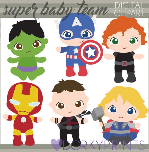 free baby superhero clipart - photo #28