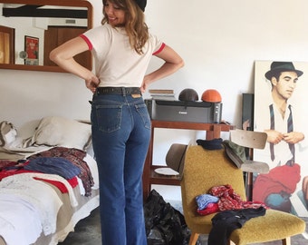 vintage Levis 517 bootcut jeans | 27" | the jade jeans