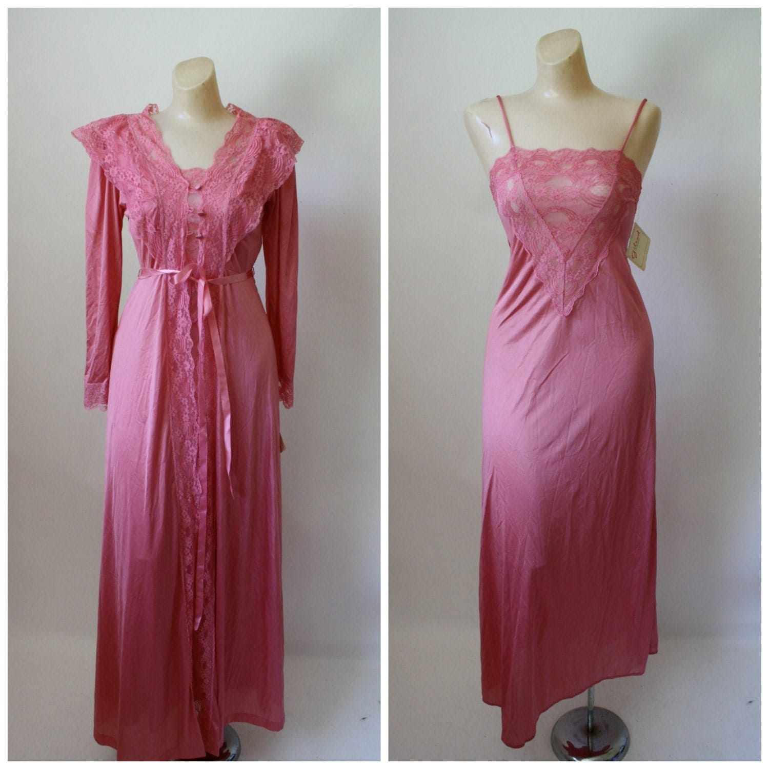Vintage Peignoir Set / Vintage Peignoir / Gilead Peignoir