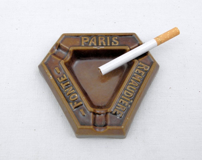 Vintage French Art Deco Cast Iron Chippy Enameled Ashtray Remaudiére Paris Collectable Tobacciana Paris Remaudiére Fonte Vintage Retro Home Vintage French Art Deco Cast Iron Chippy Enameled Ashtray Remaudiére Paris Collectable Tobacciana Paris Remaudiére Fonte Vintage Retro Home