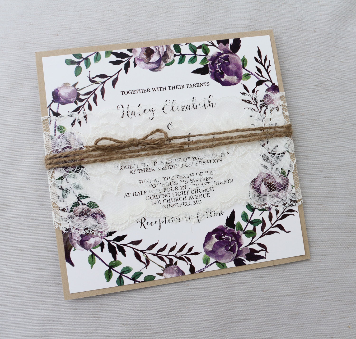 Hippie Wedding Invitations Wording 5