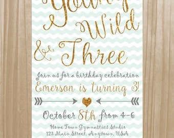 Young Wild AND Three Invitation