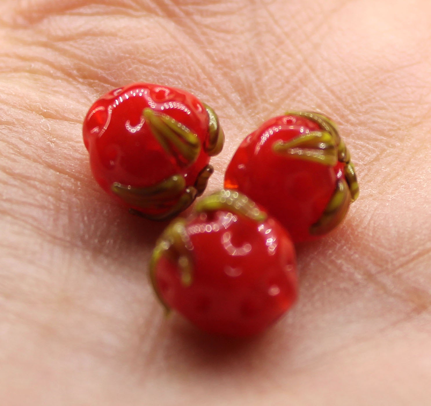 strawberry bead