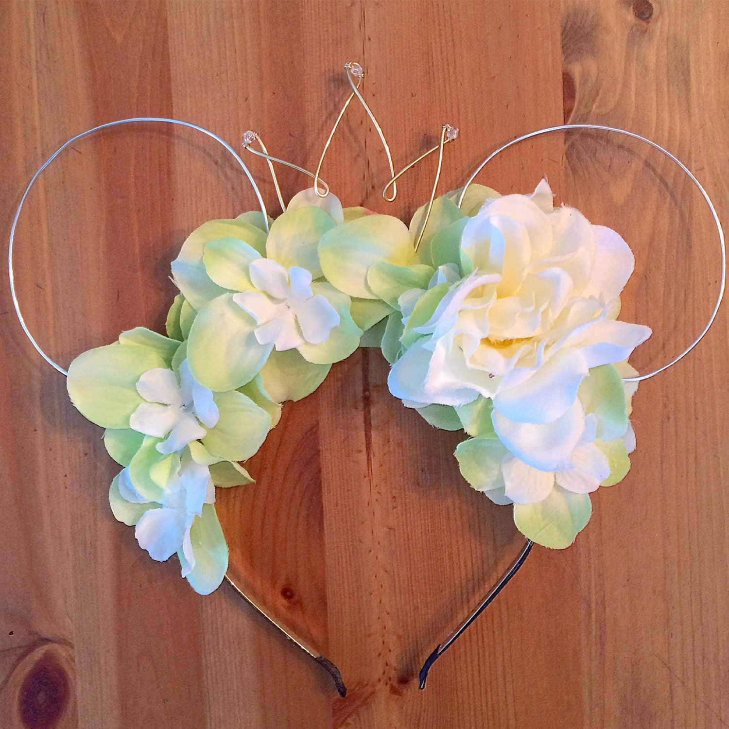 Princess And Frog Wire Mouse Ears Tiana Ear Headband Princess And The Frog Tiara Crown Minnie Flower