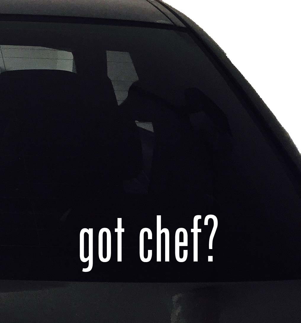got chef? Vinyl Decal Car Window Bumper Laptop Decal Vinyl Sticker from NuovoCreations on
