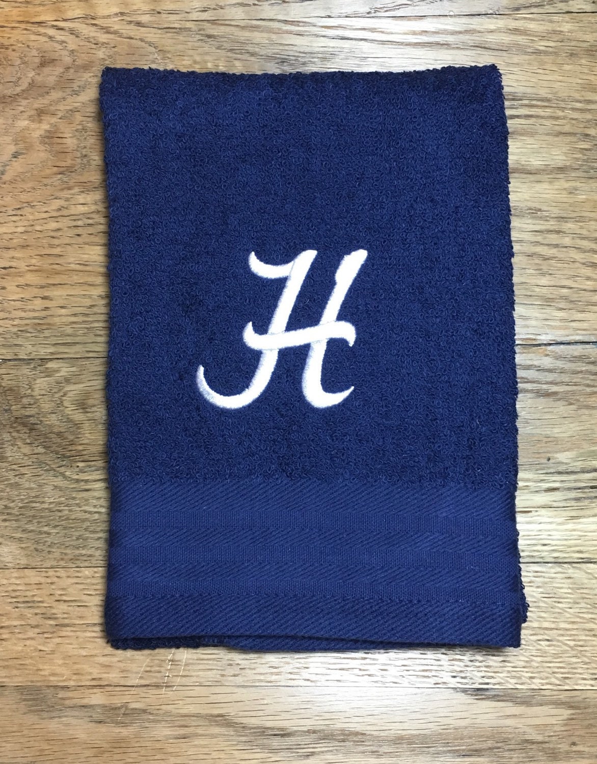 Monogrammed Hand Towel Personalized Hand Towels Initial