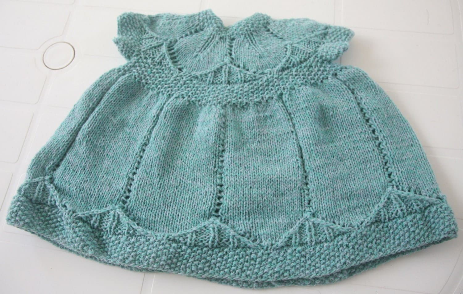 Sale 20%. Baby Dress / Hand knitted Baby Dress / Baby Hand