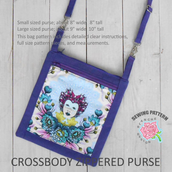 Zippered Cross Body Bag Pattern Literacy Basics
