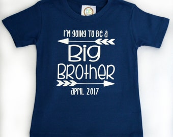 Big Brother Announcement- I'm Going to be a Big Brother Shirt - Pregnancy Announcement - Pregnancy Reveal