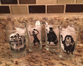 Haunted Mansion Themed Shot Glasses