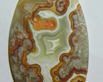 Crazy Lace Agate Designer Cabochon (D-060)