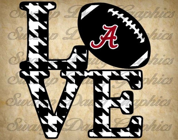 Alabama Love svg, alabama roll tide svg, football svg ...