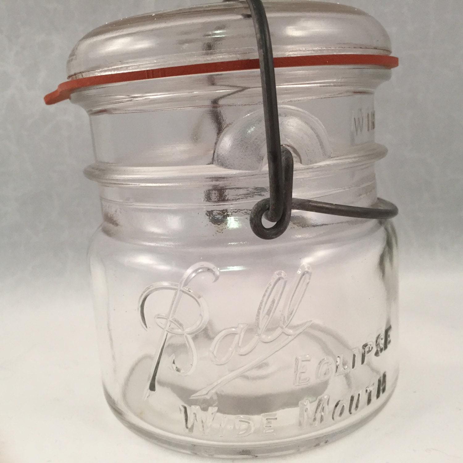 jar lids mason rubber with Lid Mason Seal and Jar Vintage Rubber Clamp Ball Ball