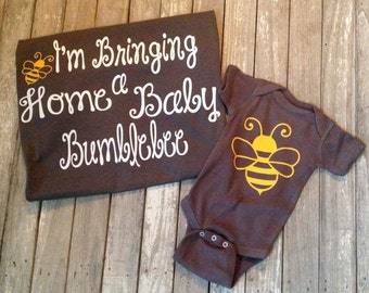 Bringing home a baby bumble bee/Mommy and baby