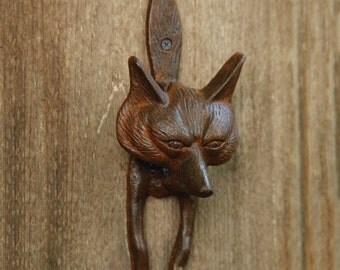 Fox door knocker