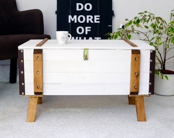 trunk coffee table | etsy trunk coffee table | etsy