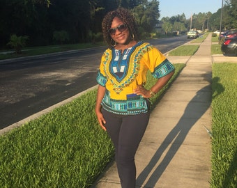 African clothing for women, dashiki, African Clothing, African Shirt