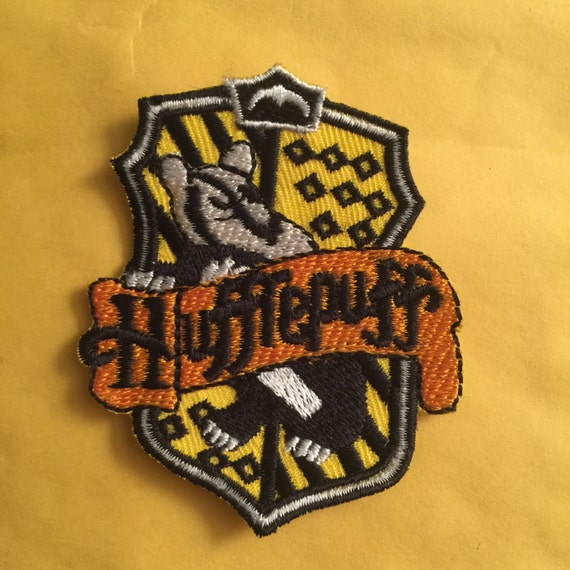 Harry Potter Hufflepuff Patch Iron On Sew On by 5starpatches