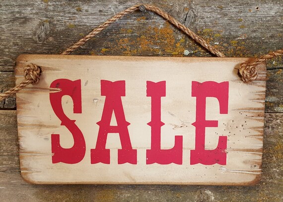 SALE Western Antiqued Rustic Wooden Sign