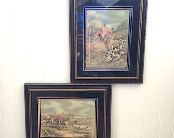 Vintage Hunting Prints: Hand Painted by Hadley Frost