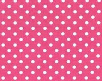 Michael Miller Fabrics - Dumb Dot Raspberry - CX2490-RASP-D