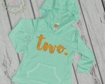 2nd Birthday Girl Outfit Second Birthday Shirt 2 Year Old Birthday Shirt Girl Two Year Old Birthday Girl Hoodie 2nd Birthday Outfit Girl 102
