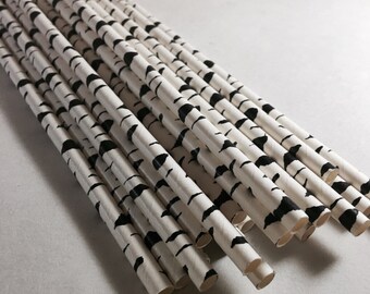 25 Birch Staws smart as native tribal aztec fox woodland party Neutral Woodland Tree baby shower gender reveal party first birthday wedding
