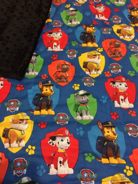 Paw Patrol weighted blanket 35X40 & 40X60