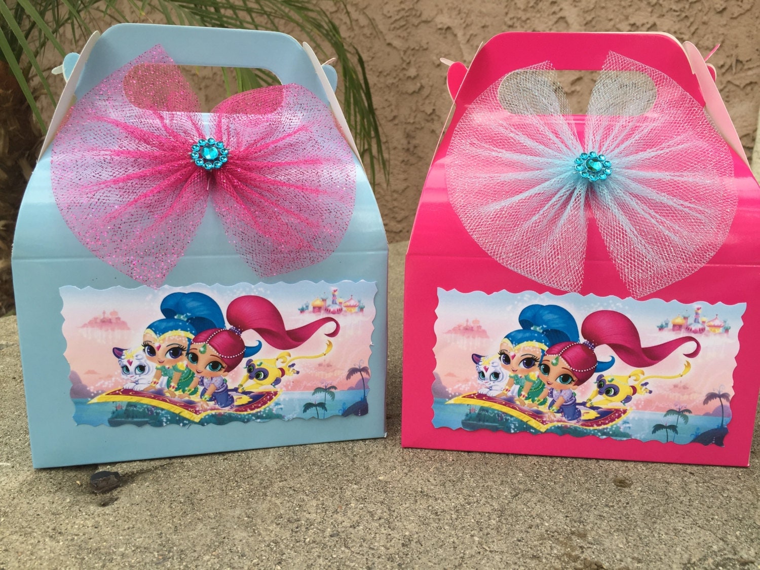 Shimmer and Shine Favor Box 12 Shimmer and Shine birthday