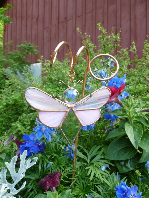 Copper Garden Stake For Garden Fairies Perfect for Flower
