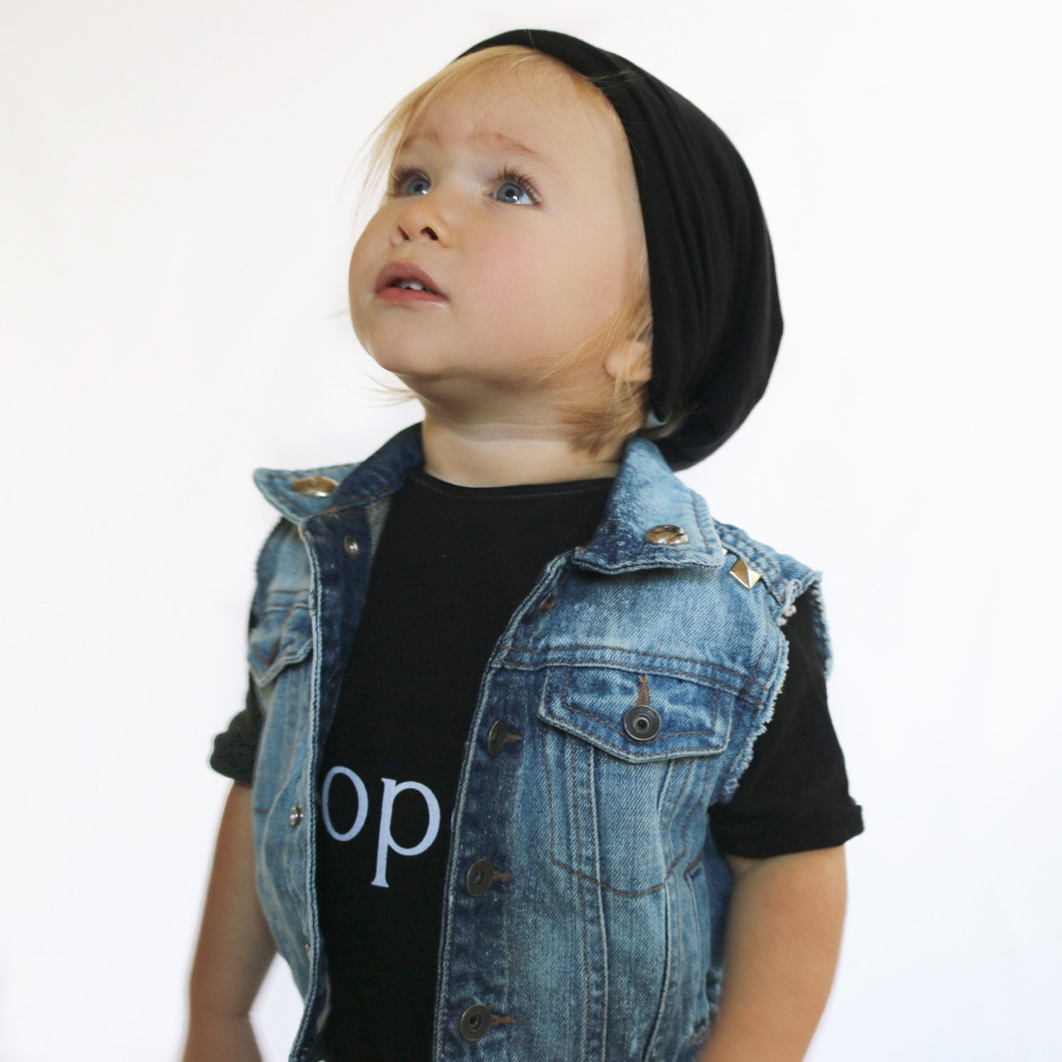 Cali Love Vest Baby Jean Vest Infant Denim Vest Toddler