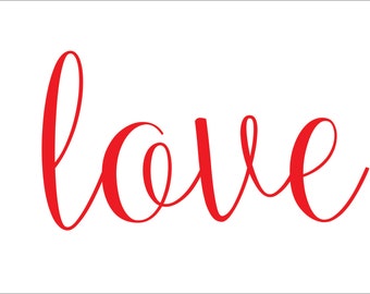 love **Reusable STENCIL**- design- baller- 10 sizes- Create Cottage Signs and Pillows!