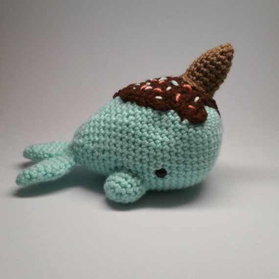 narwhal ice cream plush