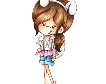 Digital Stamps - Somebunny