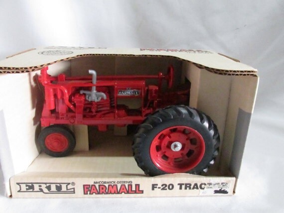 Metal Toy Tractors >> Farmall F-20 toy tractor McCormick Deering Ertl 437 1:16 Metal Toy Tractors >> Farmall F-20 toy tractor McCormick Deering Ertl 437 1:16