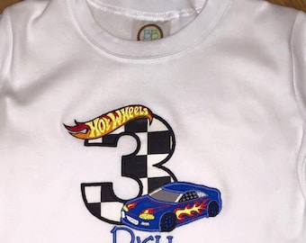 Hot Wheels Birthday Shirt!